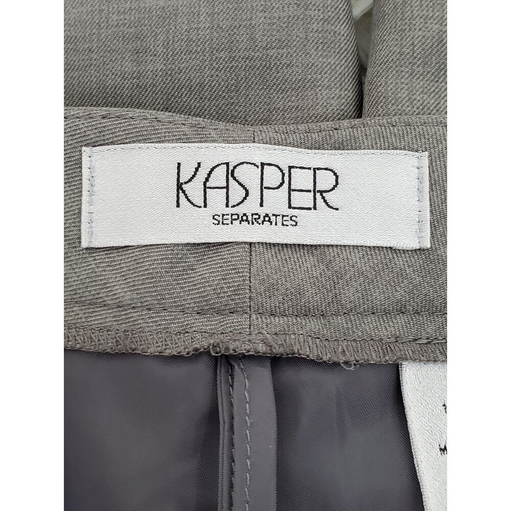 KASPER Women's Gray Dress Pants Sz 8 - Picture 7 of 8